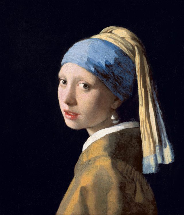 真珠の耳飾りの少女(ヨハネス・フェルメール(1665年頃))